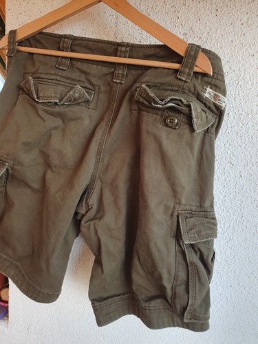 Polo Ralph Lauren RL 67 P.J.C. Division Field R 10 Cargo Shorts sz 32 - Afbeelding 11 van 12