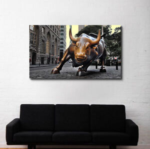 Bull Market WALL STREET STOCK BROKER POSTER 11x14 FINANCIAL ART PRINT