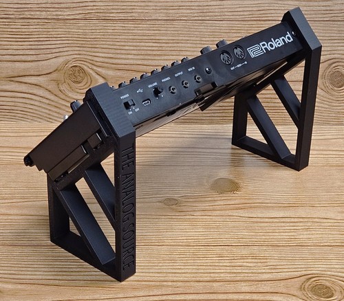 Angled 45 Degree RISER Stands For Roland Boutique A-01 D-05 Synth VP-03 Vocoder - Picture 6 of 9
