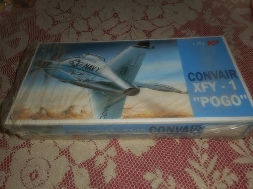 KP 33, 1/72 CONVAIR XFY-1 "POGO" PLASTIK MODELLBAUSATZ