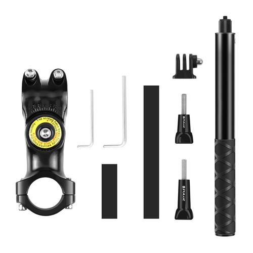 Motorcycle Bicycle Handlebar Fixture Mount Camera Bracket For Insta 360 X4/X3 - Photo 21 sur 24