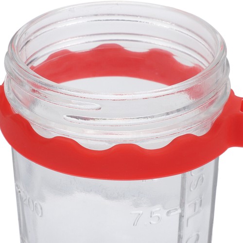 Airtight Oatmeal Container Transparent Overnight Oats Jar Glass Jar Milk Cup - Picture 4 of 12
