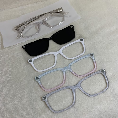 Paar Brillen The Larkin Brillenfassungen transparent Konvolut 4 Topper 49 51-17-140 Etui Brille - Bild 5 von 23