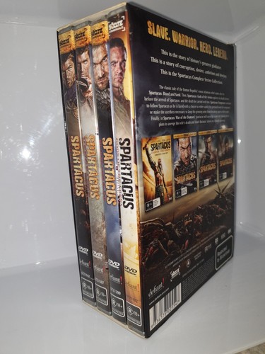 Spartacus Complete Series 1 2 3 Limited Edition Collection DVD 12 Disc Box Set - Picture 4 of 10
