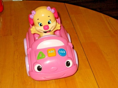 fisher price push car with handle