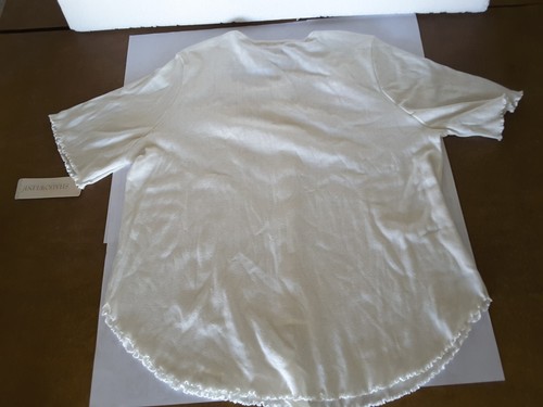 Vintage SHADOWLINE Intimate Apparel Blouse Size S NEW - Picture 9 of 9