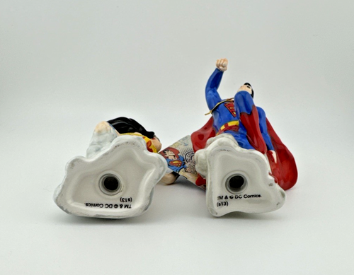DC Comics Superman & Wonder Woman Salero magnético y Pimentero Westland en caja - Imagen 6 de 13
