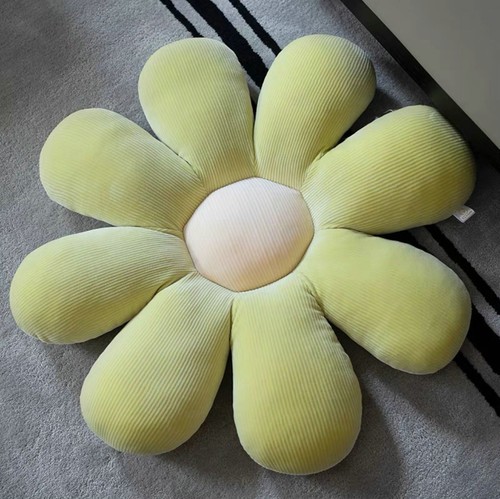 Cojín de flores de peluche almohada de girasol niños asiento de dormitorio almohada juguetes de peluche regalo - Imagen 32 de 51