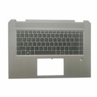 Used Palmrest Cover w/ Backlit Keyboard L34210-001 Gray For HP ZBook Studio G5