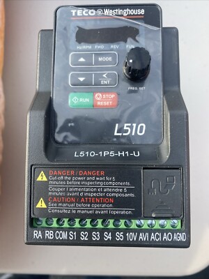L510-1P5-H1-U Teco Variable Speed Motor