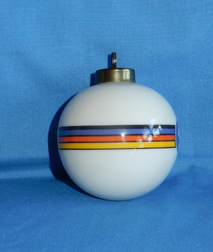 De colección C&O Ferrocarril Ajedrez Gato Gatito Dormir Silueta Adorno de Navidad - Imagen 4 de 6
