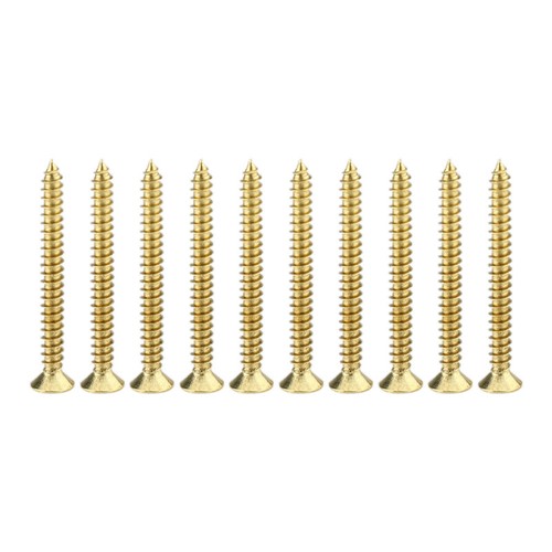 10/20pcs Brass Self Tapping Screw Cross-Head Multifunctional DIY Fasteners Set - Picture 58 of 64