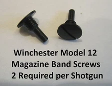 Winchester Model 12 Magazine Band Screws - 2 - Win Part # 14912