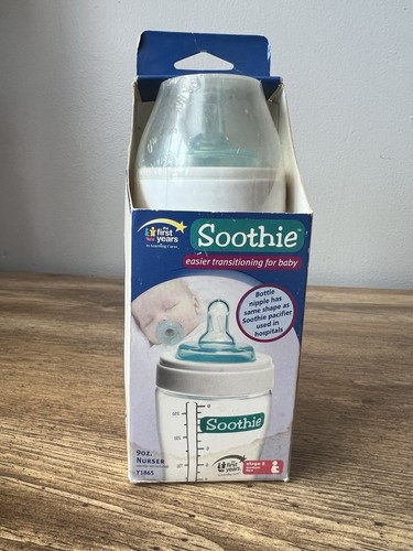 First Years Soothie Newborn Flasche & Medium Flow Brustwarze 9oz Neu Stufe 2 - Bild 1 von 5