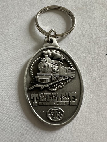 Vintage Tweetsie Eisenbahn Schlüsselanhänger Lok Zug Lok Design