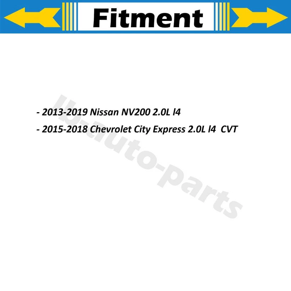 Montaje de motor/puntal de par/montaje de transmisión 3x para Chevrolet City Express 2015-2018 CVT Foto 2 de 4