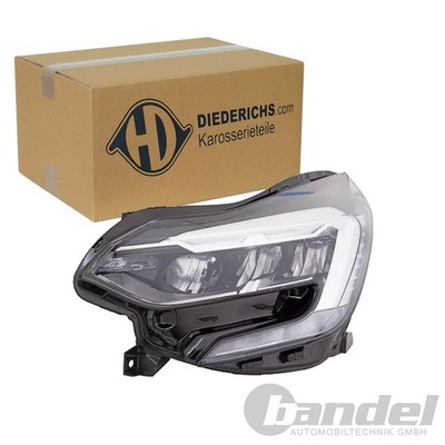 DIEDERICHS LED SCHEINWERFER mit LWR-Motor LINKS für RENAULT CAPTUR | 4407985
