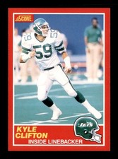 1989 Score #163 Kyle Clifton RC NM/NM+ X3389786