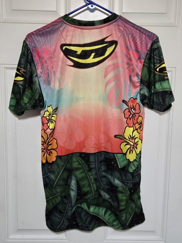 JT Soft Tech Shirt - KOA - Small - Paintball Jersey - Flowers Multicolor - Picture 3 of 3