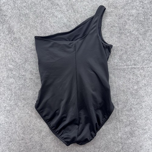 MiracleSuit Mujer Jena Un Hombro Una Pieza Talla 16 Negro Malla Adelgazante Playa - Imagen 12 de 18
