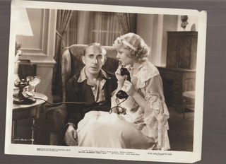 8X10 B&W PHOTO OF SCENE UNA MERKEL AND CHARLES BUTTERWORTH