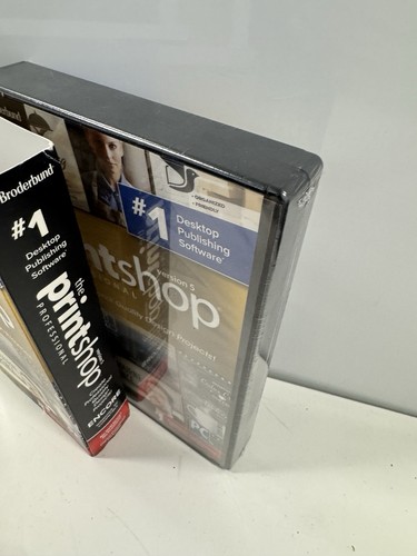 The Print Shop Professional 5 PC Software NEW Sealed Broderbund Publishing - Picture 3 of 4