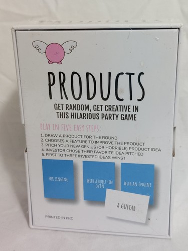 NEW Sealed 1st Edition Products Card Game by Skypig Invent Pitch with Misprint C - Picture 2 of 10