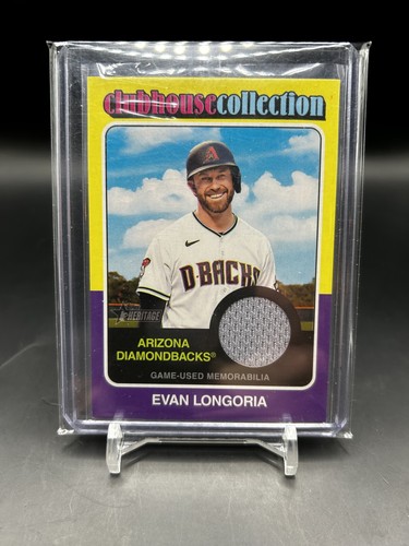 2024-25 Topps Heritage Clubhouse Collection Relic Cards (6) Card LOT - Picture 2 of 7