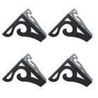 4pcs Iron Table Feet Metal Furniture Feet Cabinet Supports Legs Sofa Legs