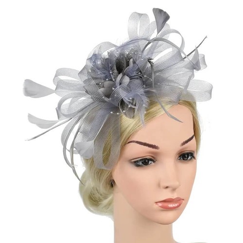 Sombreros Fascinator para Mujer De Colección Kentucky Derby Bodas Iglesia Tocados Nuevos - Imagen 19 de 57
