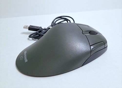 Microsoft Trackball Optical 1.0 PS2/USB Compatible WORKS NEEDS BALL - Picture 3 of 5