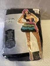 NEW Mystifying Gypsy Adult Costume Size Large 10 12 Halloween Party