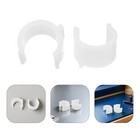  20 Pcs Drapery Holder for Curtains Pole Wall Brackets Ceiling Mount