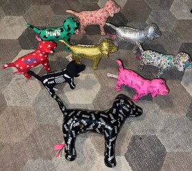 Victoria’s Secret VS PINK Lot of 9 Assorted Collector Dogs all in VGC Preowned