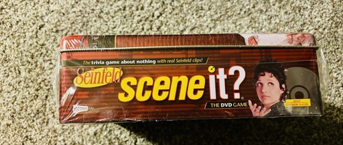 Seinfeld Scene It DVD Game Deluxe Edition Metal Box Sealed Free Shipping - Picture 3 of 4