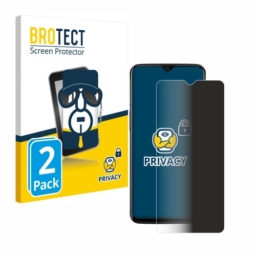 Blickschutz Folie für OnePlus 6T / OnePlus 7 Anti Spy Privacy Screen Display