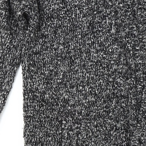 Topshop Women’s Black Cardigan Size 10 V-Neck - Picture 11 of 12