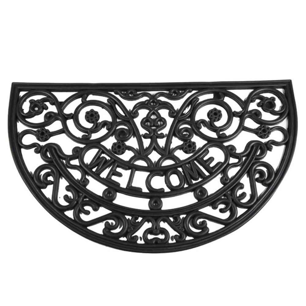 СИЕНСКИЙ ДОМАШНИЙ десерт Antik halbrund 45 x 75 см schwarz