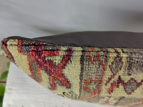 Cuscino Lombare 12x40 Kilim – Tappeto Turco Copricuscino Panca Lunga Decorazione Divano - Foto 6 di 15