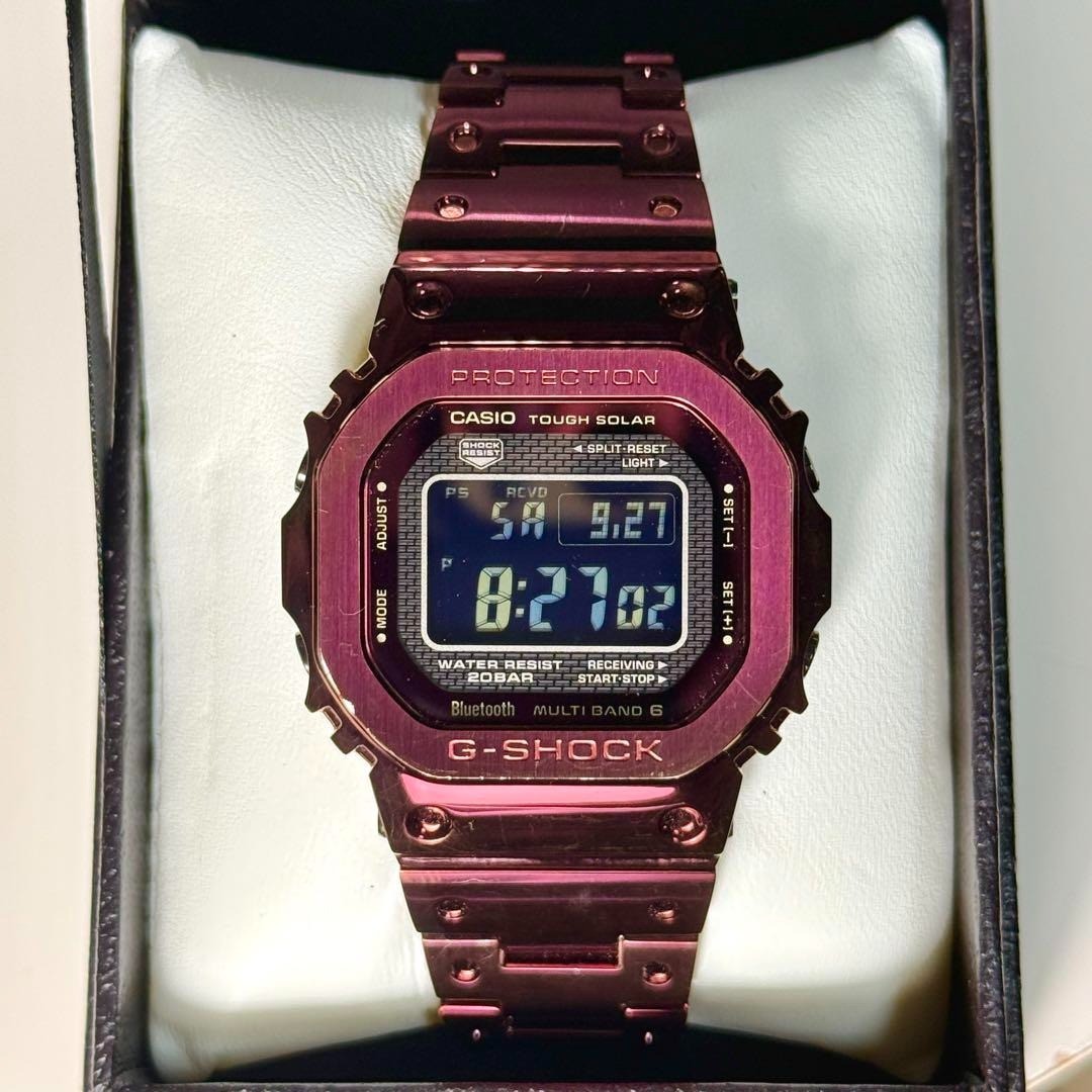 カシオ　G-SHOCK GMW-B5000RD-4JF 箱付　希少 GMW-B5000RD-4JF | CASIO