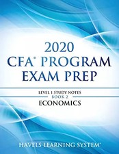 2020 CFA Program Exam Prep Level 1: 2020 CFA Level 1, Book 2: Economics, Havels 