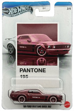 Hot Wheels Silver Series 2026 Hw Pantone 195 26 Red 69 Ford Mustang Boss 302