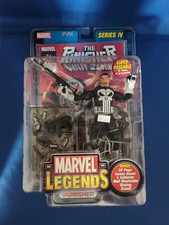 Marvel Legends Punisher Series IV Action Figure w/ Comic & Stand