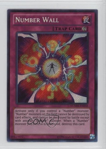 Zahlenwand Unlimited YuGiOh Jäger #NUMH-DE058 0b5