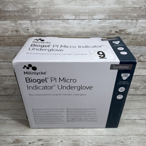 Biogel PI Micro Indicator Surgical Underglove *40 Pair Box* Size: 9 *See Date* - Picture 4 of 6