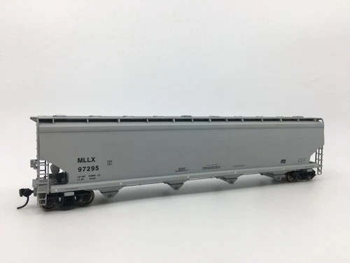HO Walthers MLLX National 6200 Plastic Pellet 4-Bay Covered Hopper #97295