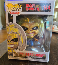 NEW Funko Pop! Vinyl IRON MAIDEN Heavy Metal Rock Band "KILLERS EDDIE" #144
