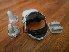 Meta Oculus Quest 2 128GB All in One Headset with BOBO battery pack Headstrap