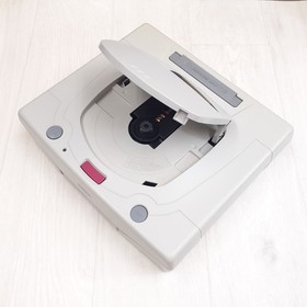 Sega Saturn console boxed with 2 controllers S/NO MATCH CIB *US TARIFF PAID S108