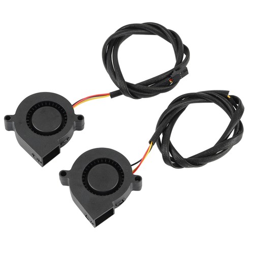 2 Pcs Laptop Cooling Stand Pram Fan Super Silent Hydraulic Bearing Front - Afbeelding 9 van 11